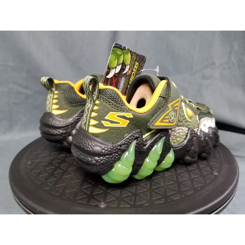 Skechers Skech-O-Saurus Light-Up Kids Size 13.5 Brand New In Box !! - Picture 8 of 11